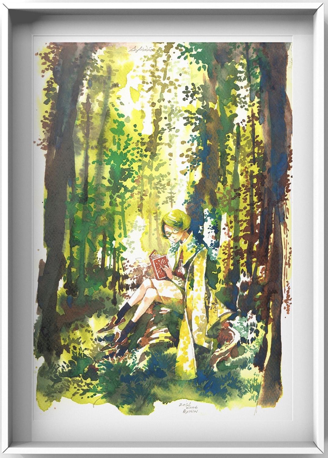 -插畫家NIN展售畫作-